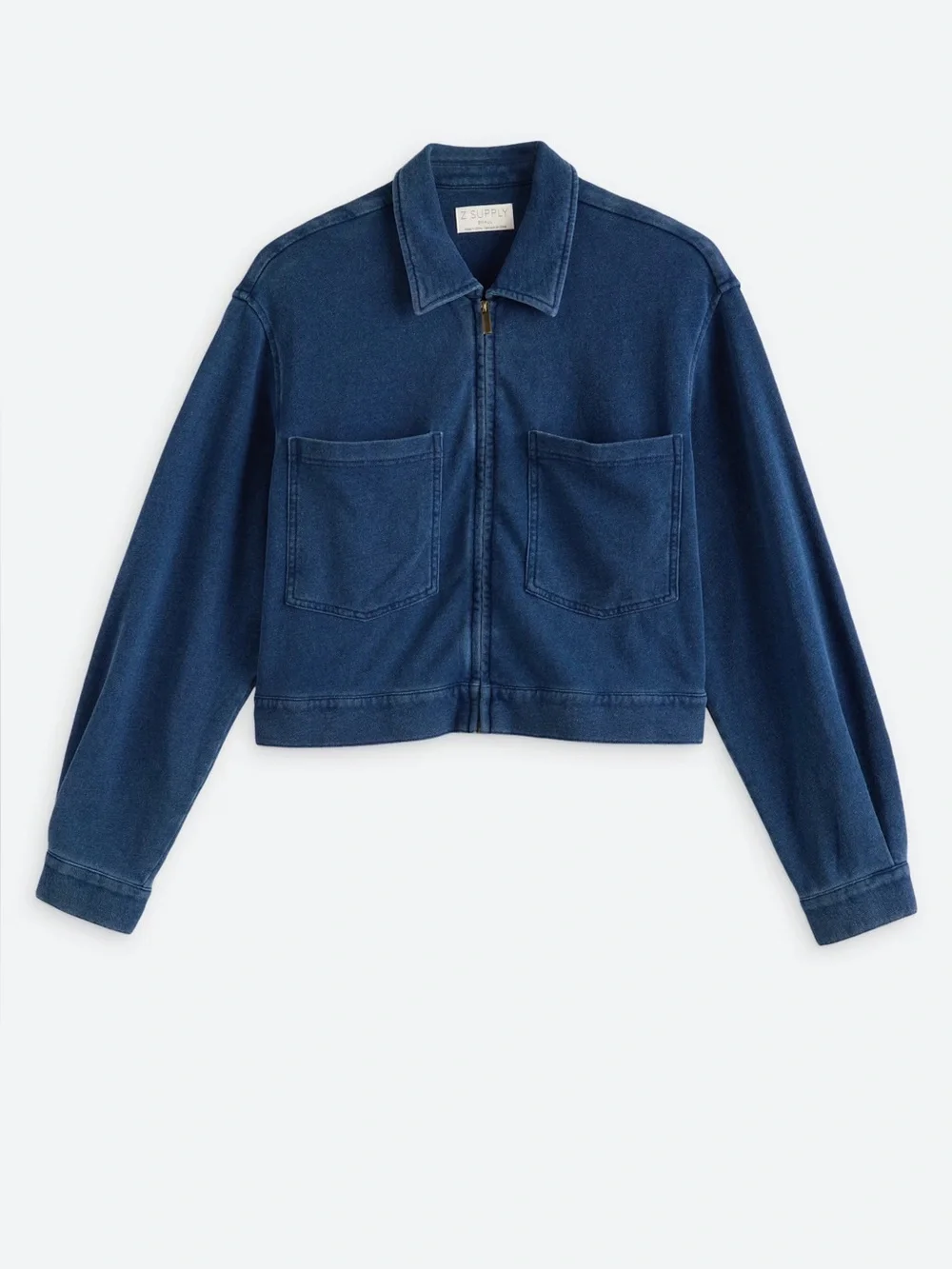 NWT (size L) Z SUPPLY
Heritage Knit Denim Jacket - Picture 1 of 10